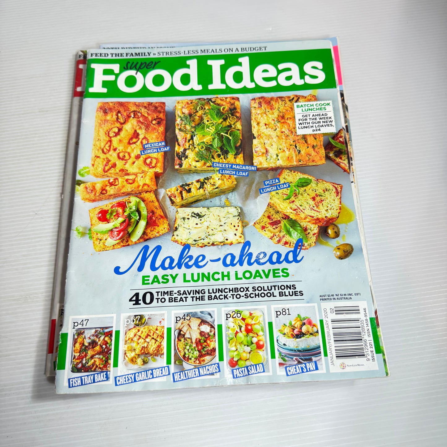 The Australian Women's Weekly & Super Food Idea Magazine Bundle x 6 Magazines (2611)