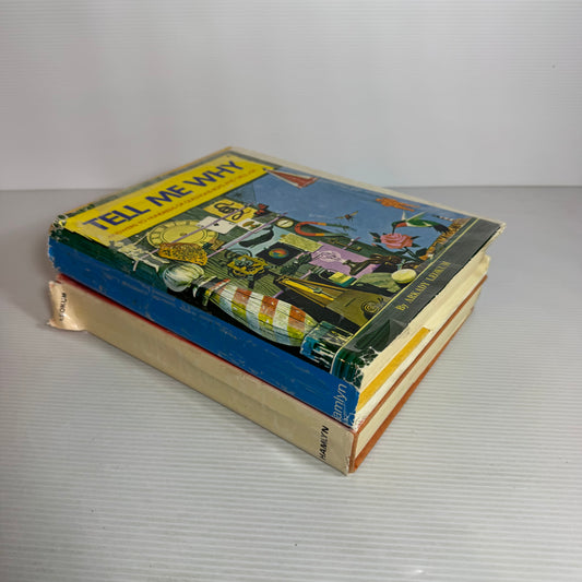 Tell Me Why & Still Tell Me Why Book Bundle - Arkady Leokum (Vintage 1966) (2479)
