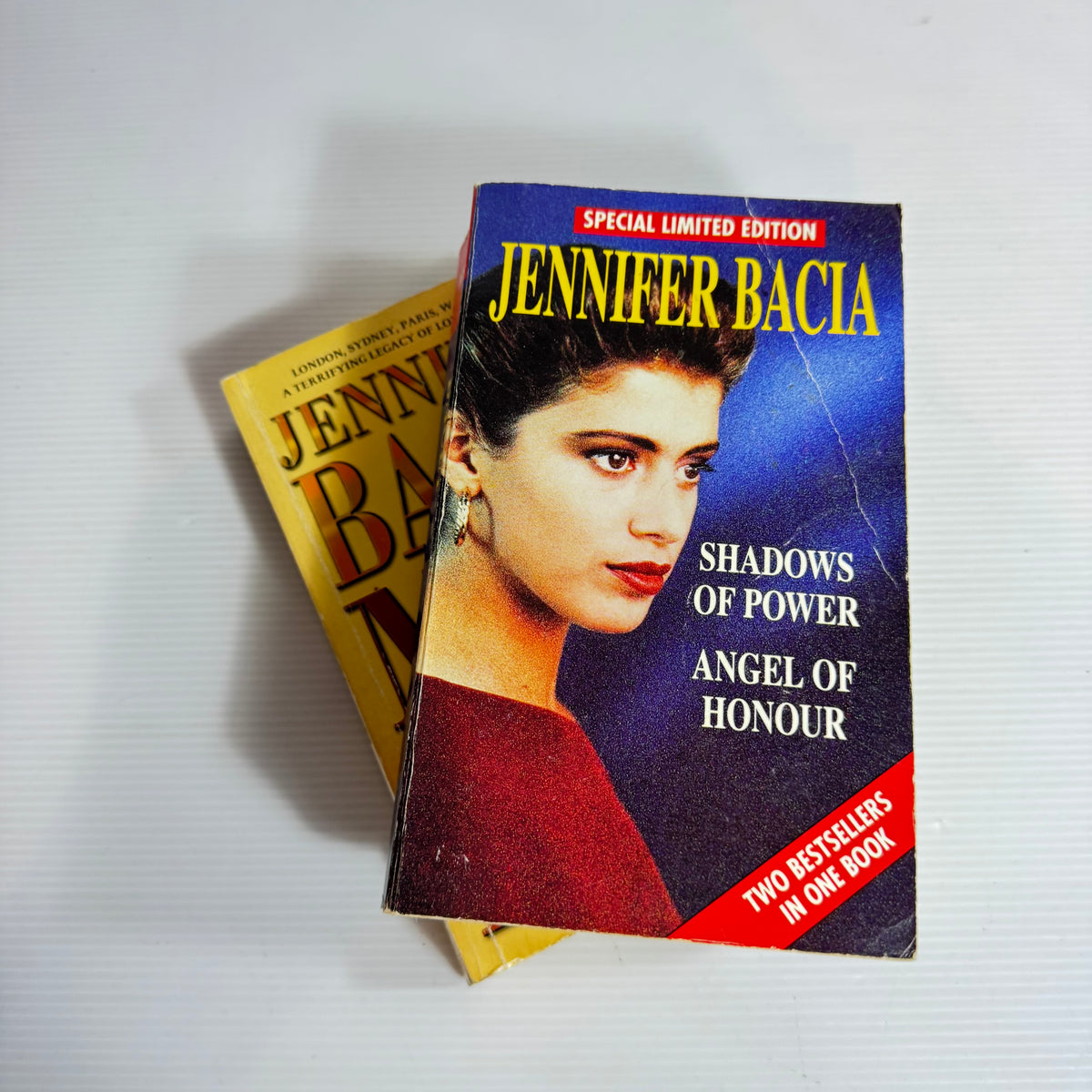 Jenifer Bacia Bundle x 2 Books 3 x Stories : Shadows of Power, Angel of Honour, Mask of Paradise(3354)