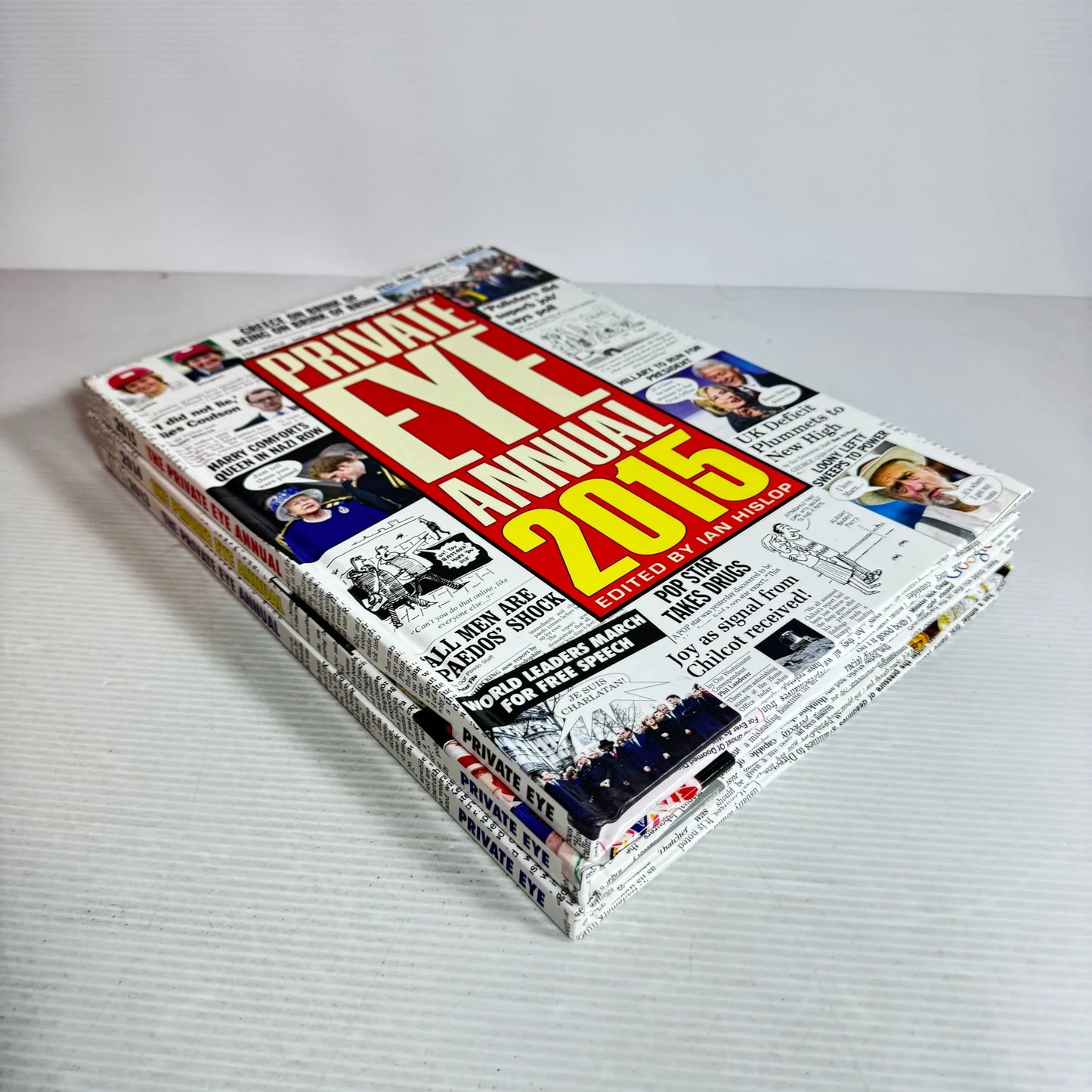 Private Eye Annual (2013, 2014 and 2015) Book Bundle x3