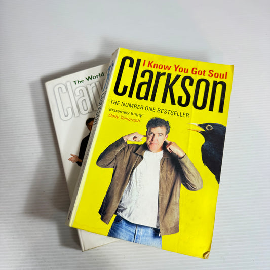 Clarkson Book Bundle x 2 : I Know You Got Soul & The World According to Clarkson (2456)