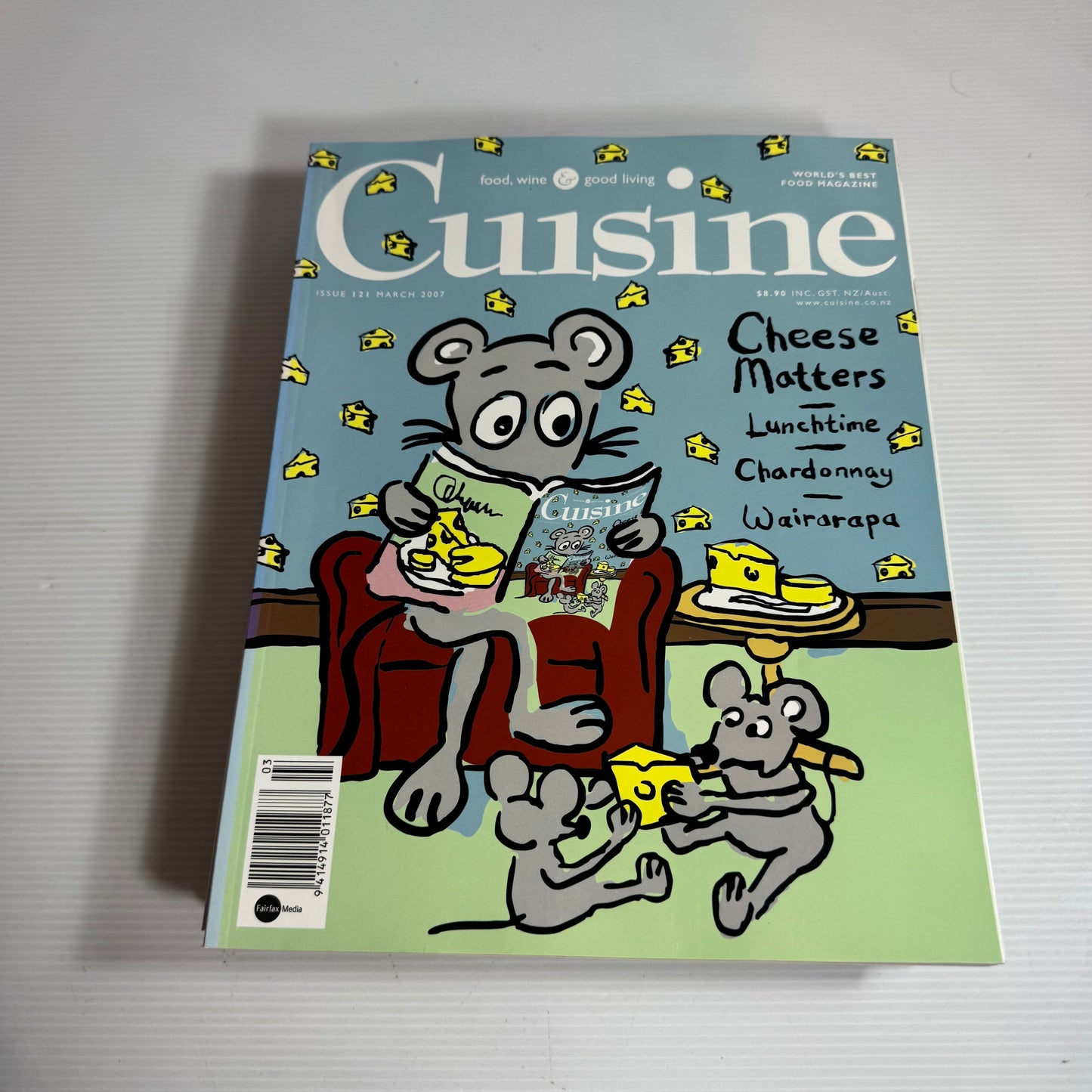 Cuisine Magazine Bundle x 5 : 2007 Issues 124, 123, 122, 121, 120 (3334)