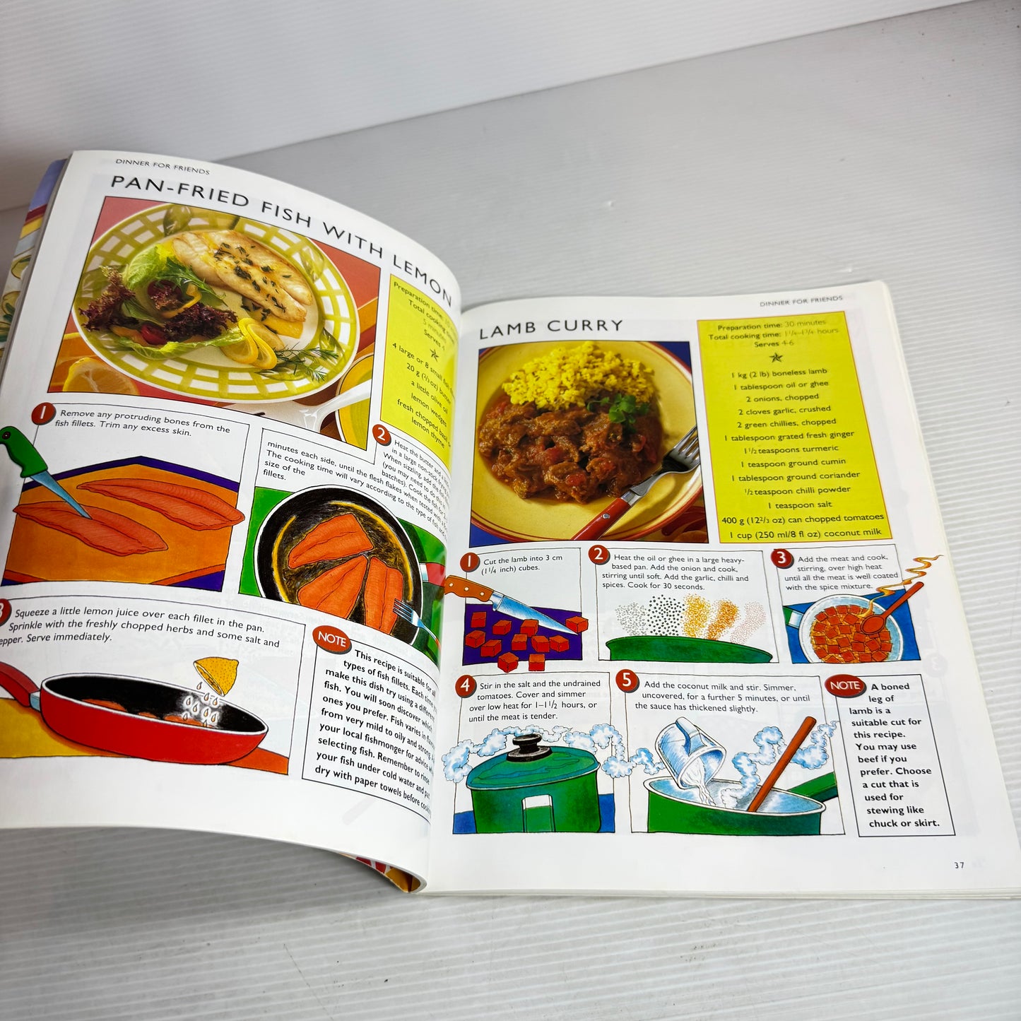 Children's Cookbook Bundle x 2 : The Junior Cook - Step-by-Step & Kid's First Cookbook (2941)