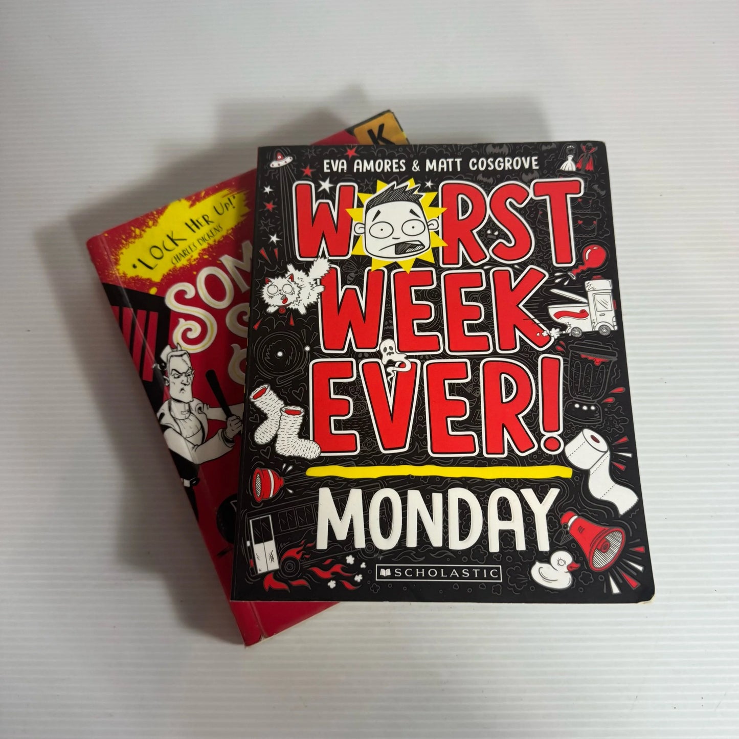 Children's Action Adventure Book Bundle x 2 Books (2334)