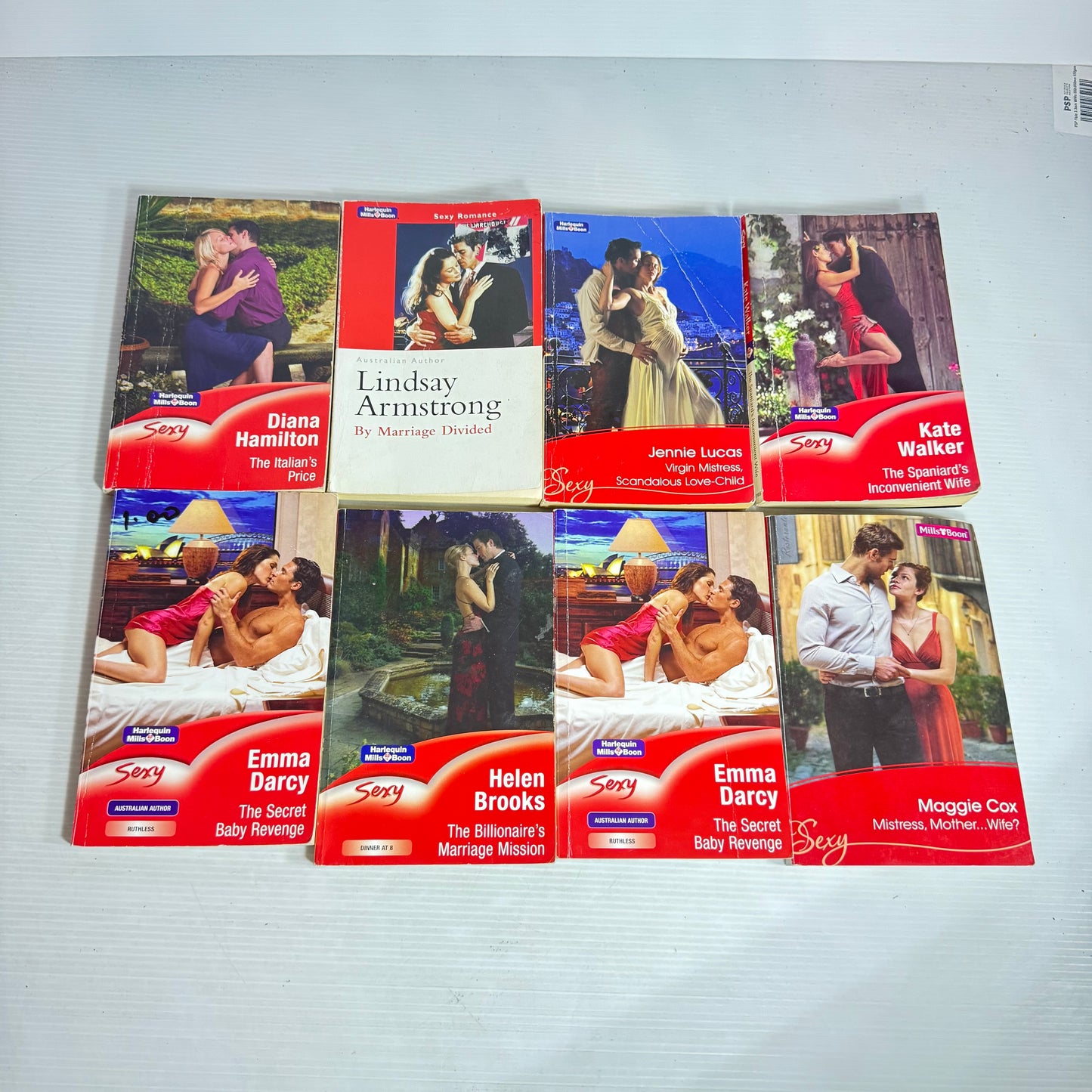 Mills & Boon Sexy Romance Book Bundle x 8 Books (3020)