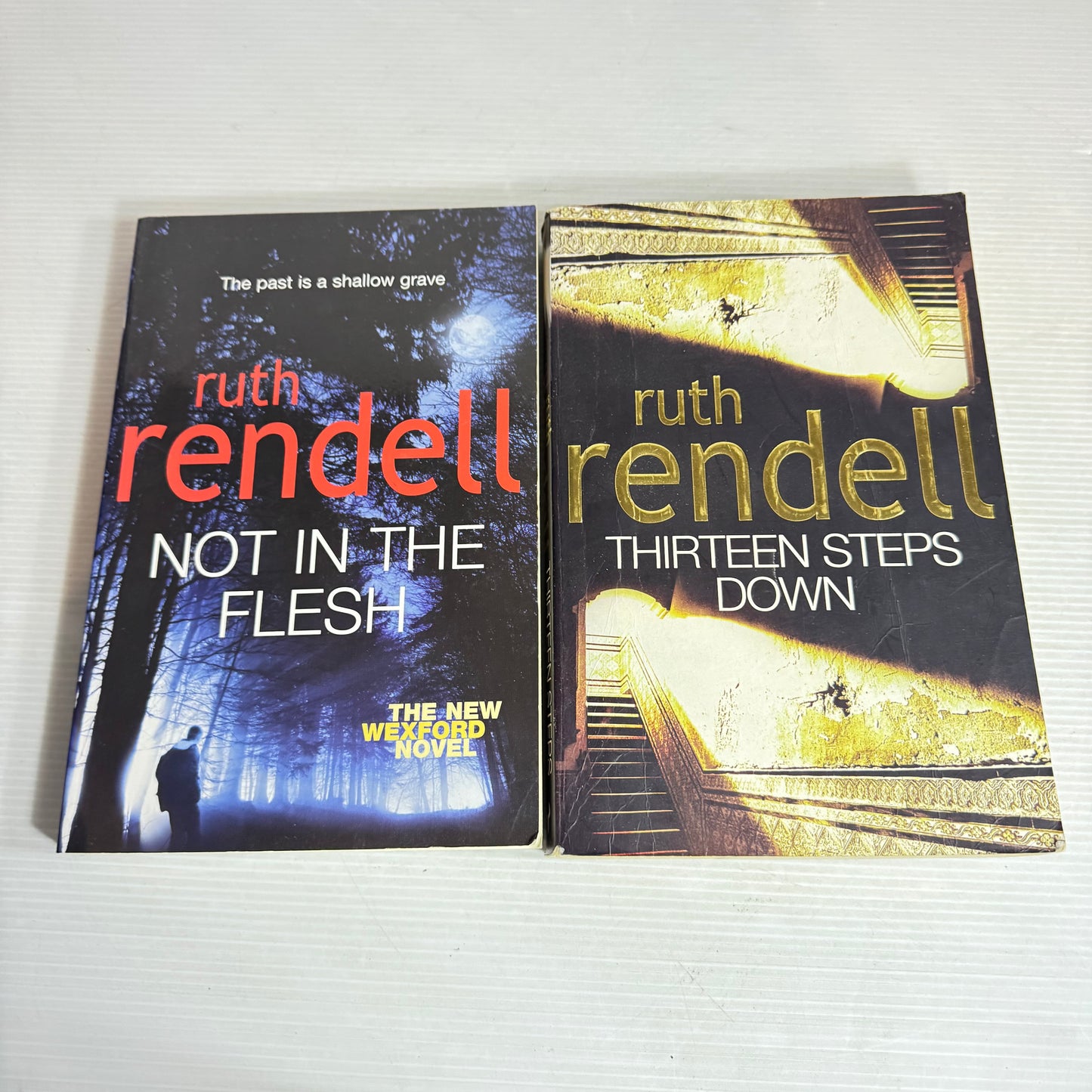 Ruth Rendell Book Bundle x 2 : Thirteen Steps Down & Not in the Flesh (2966)
