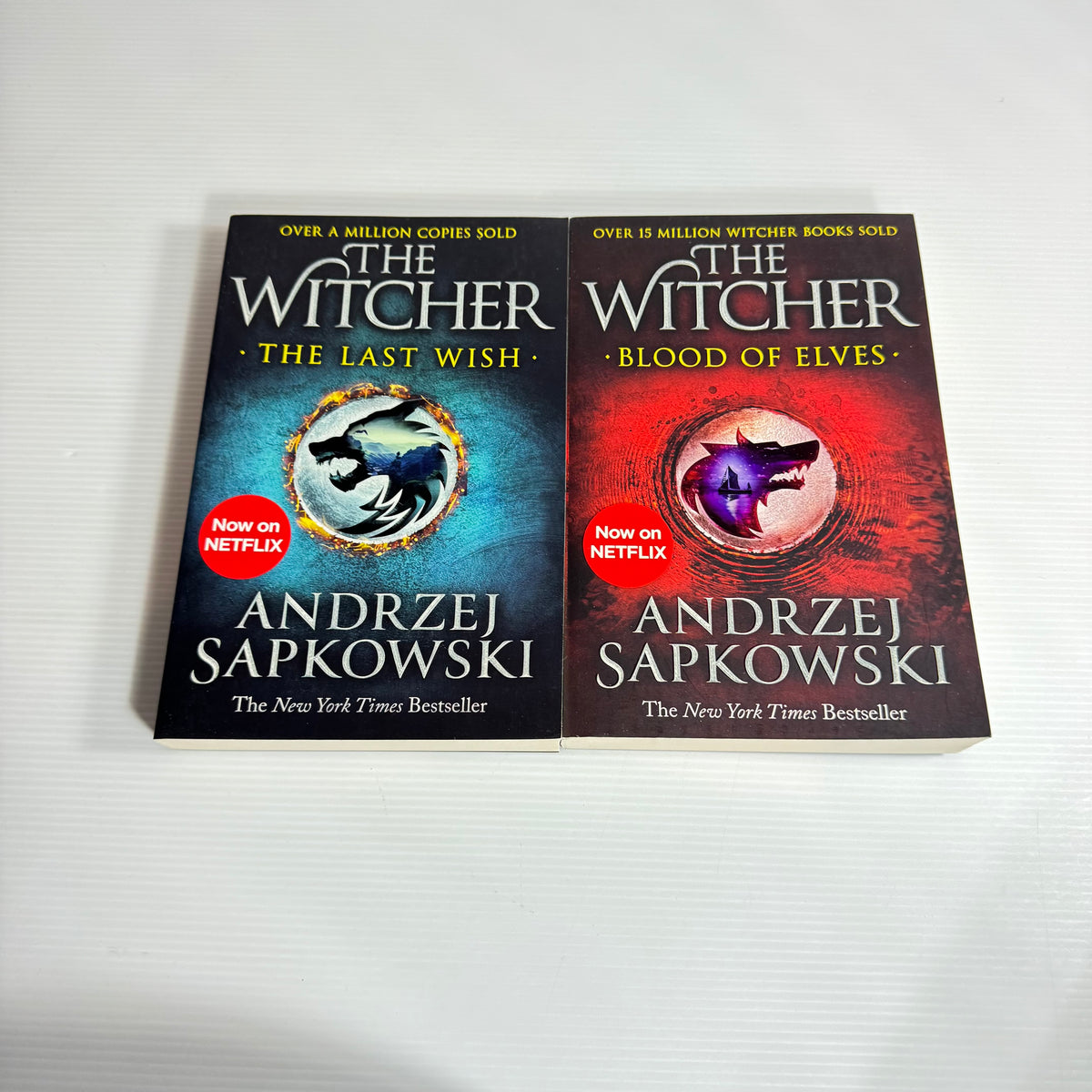 The Witcher Series Bundle x 2 : Blood of Elves & The Last Wish - Andrzej Sapkowski (New)(3471)