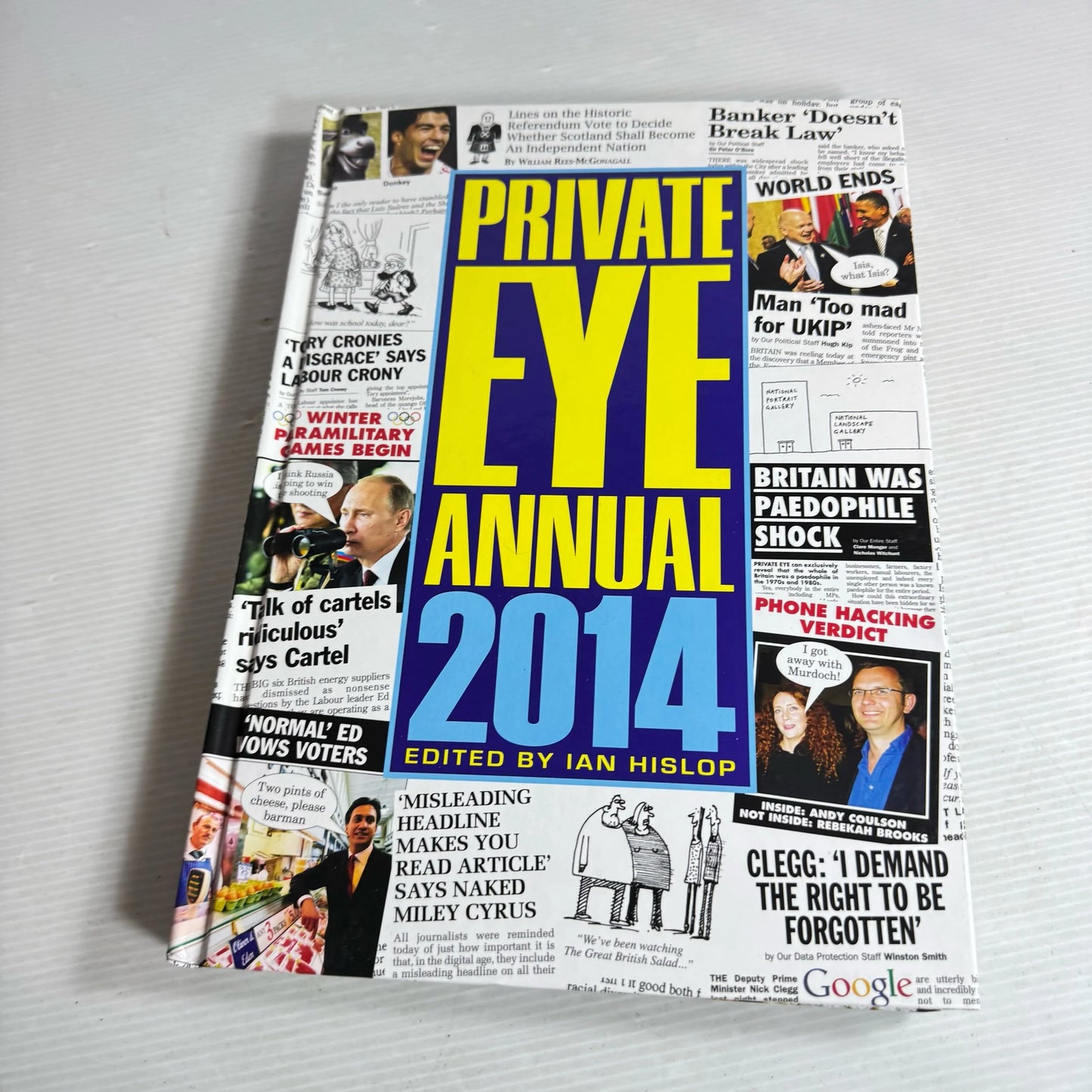 Private Eye Annual (2013, 2014 and 2015) Book Bundle x3