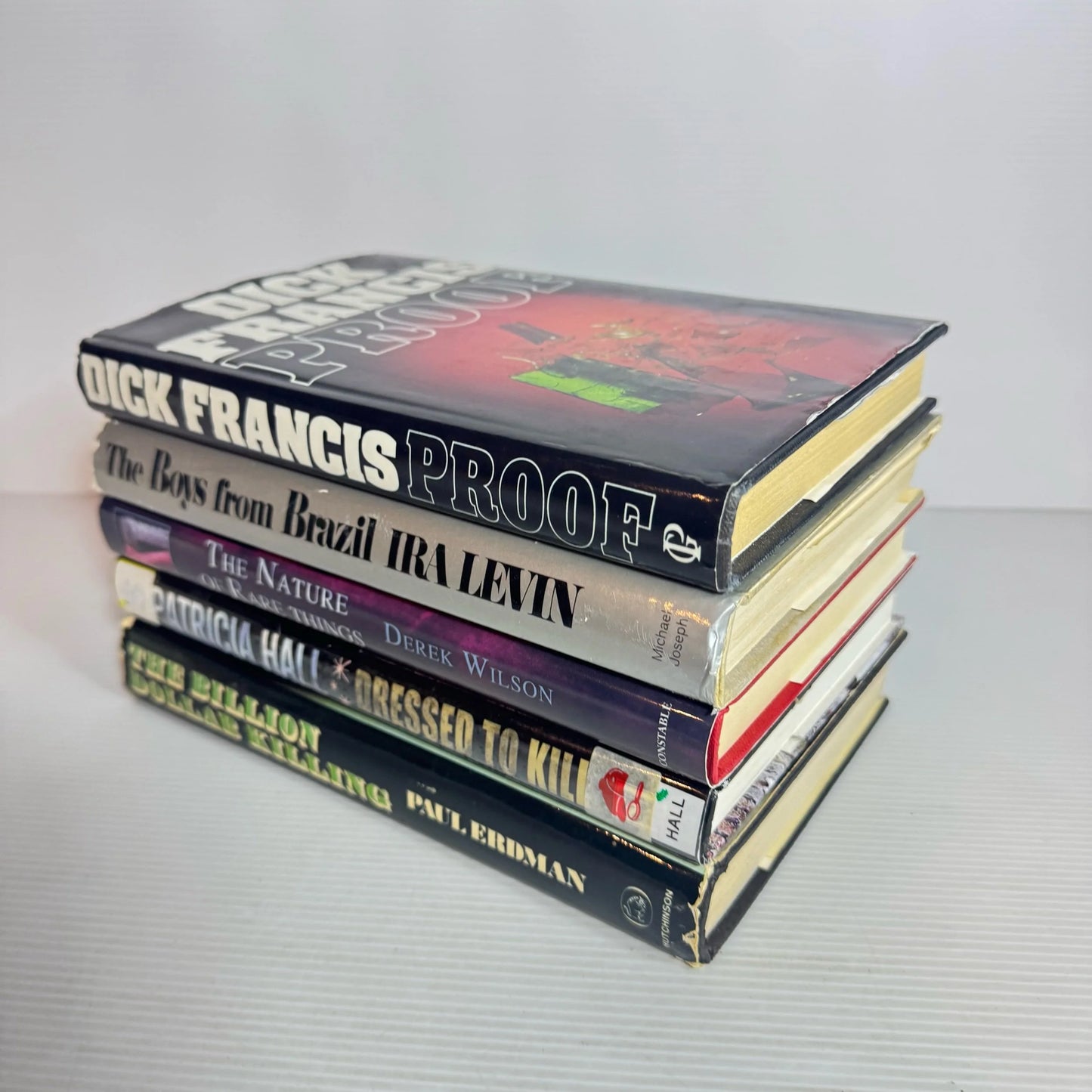 Crime Thriller Hardback Book Bundle x 5 Books : Mixed Authors (2264)