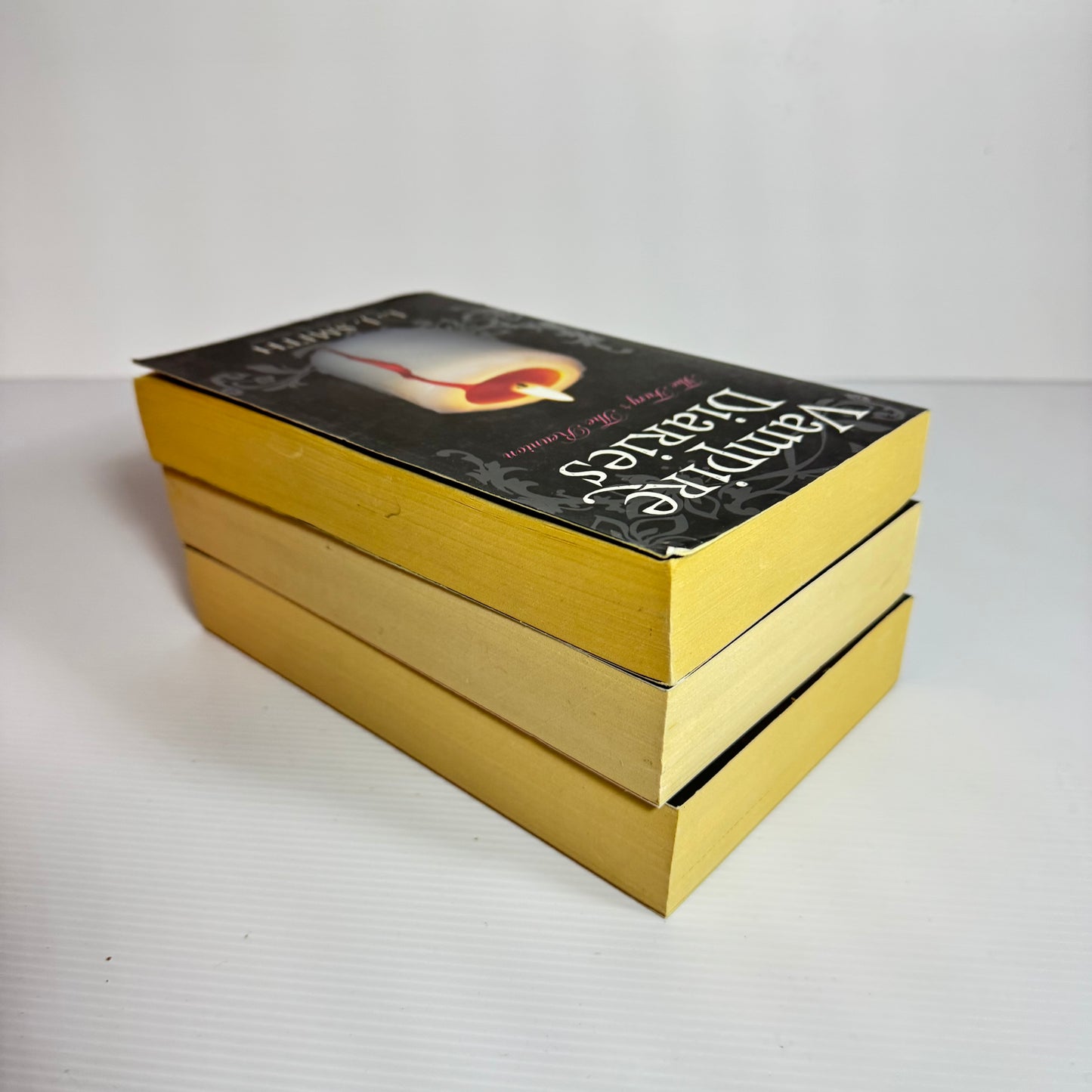Vampire Diaries by L. J. Smith Book Bundle x 3 Books & 4 Stories : The Fury + The Reunion, Nightfall, Shadow Souls (3082)