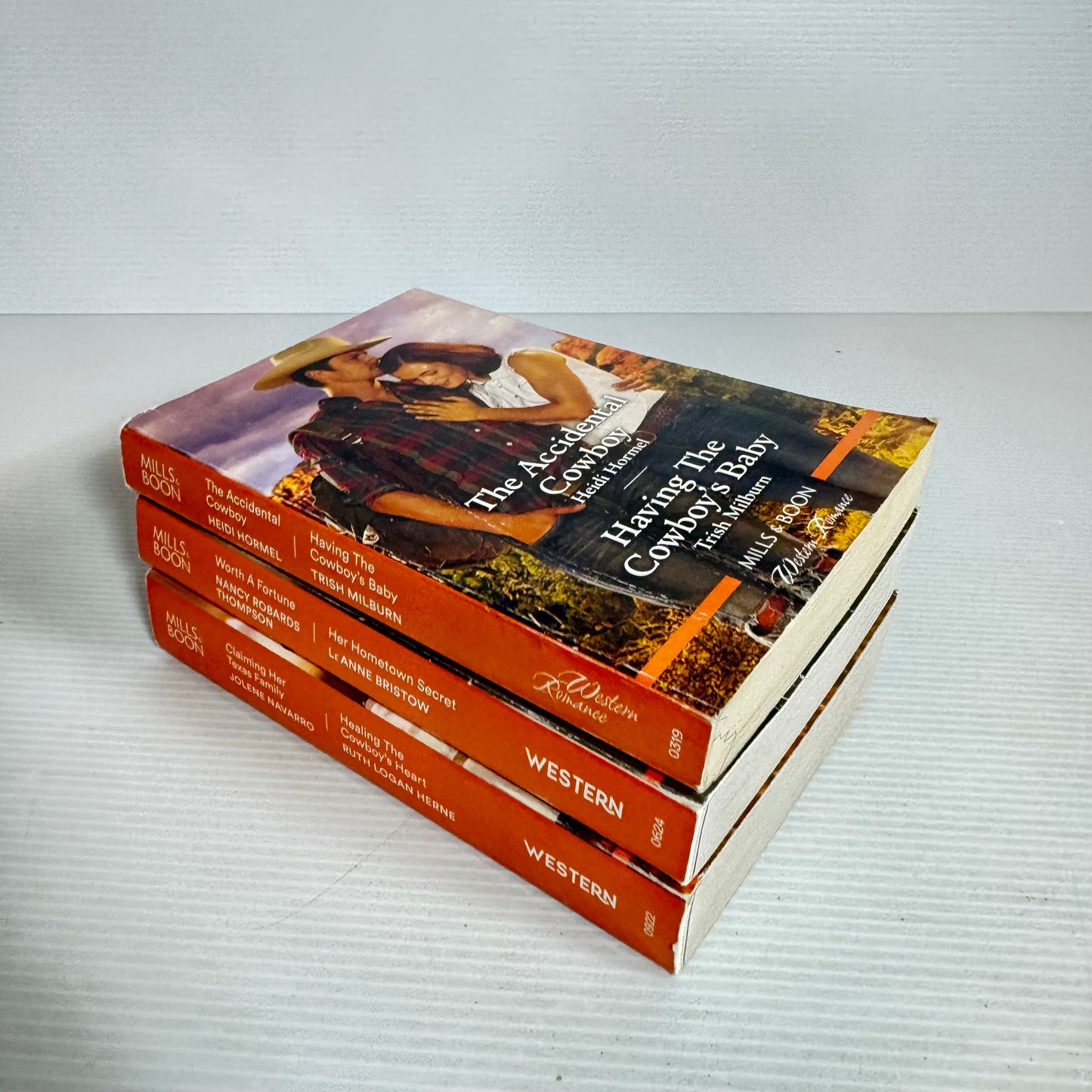 Mills & Boon Western Romance Book Bundle - 3 Books with 6 Stories (2204)