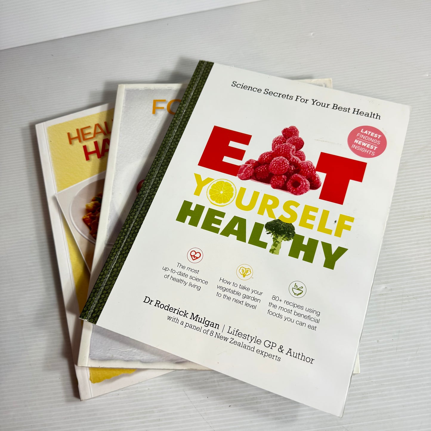 Healthy Cookbook Bundle x 3 Books : Eat Yourself Healthy, Food Heart Life, Healthy Heart Happy Life (2799)(2799)