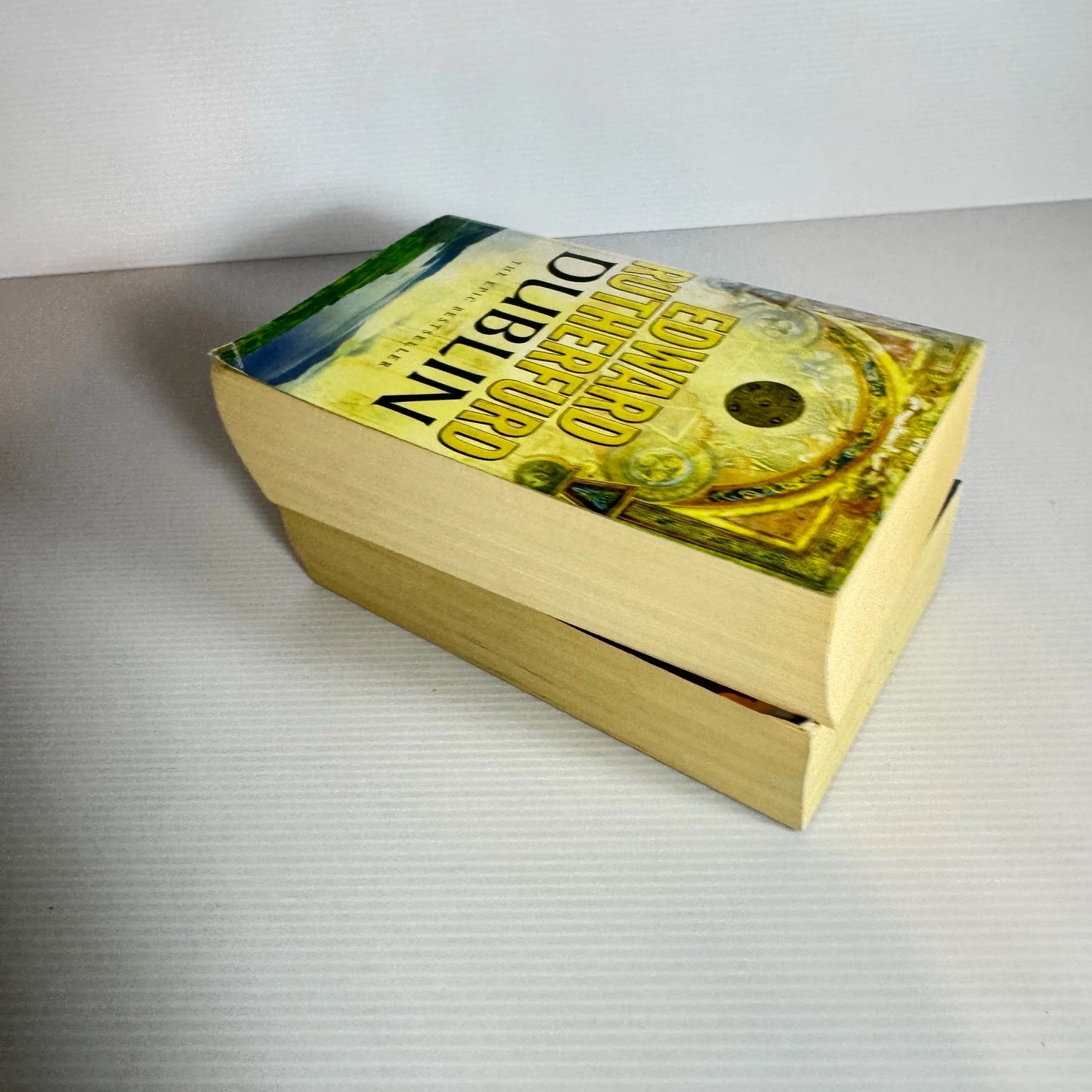 Historical Book Bundle x 2 Books : Dublin - Edward Rutherfurd & Dawn on a Distance Shore - Sara Donati (2199)