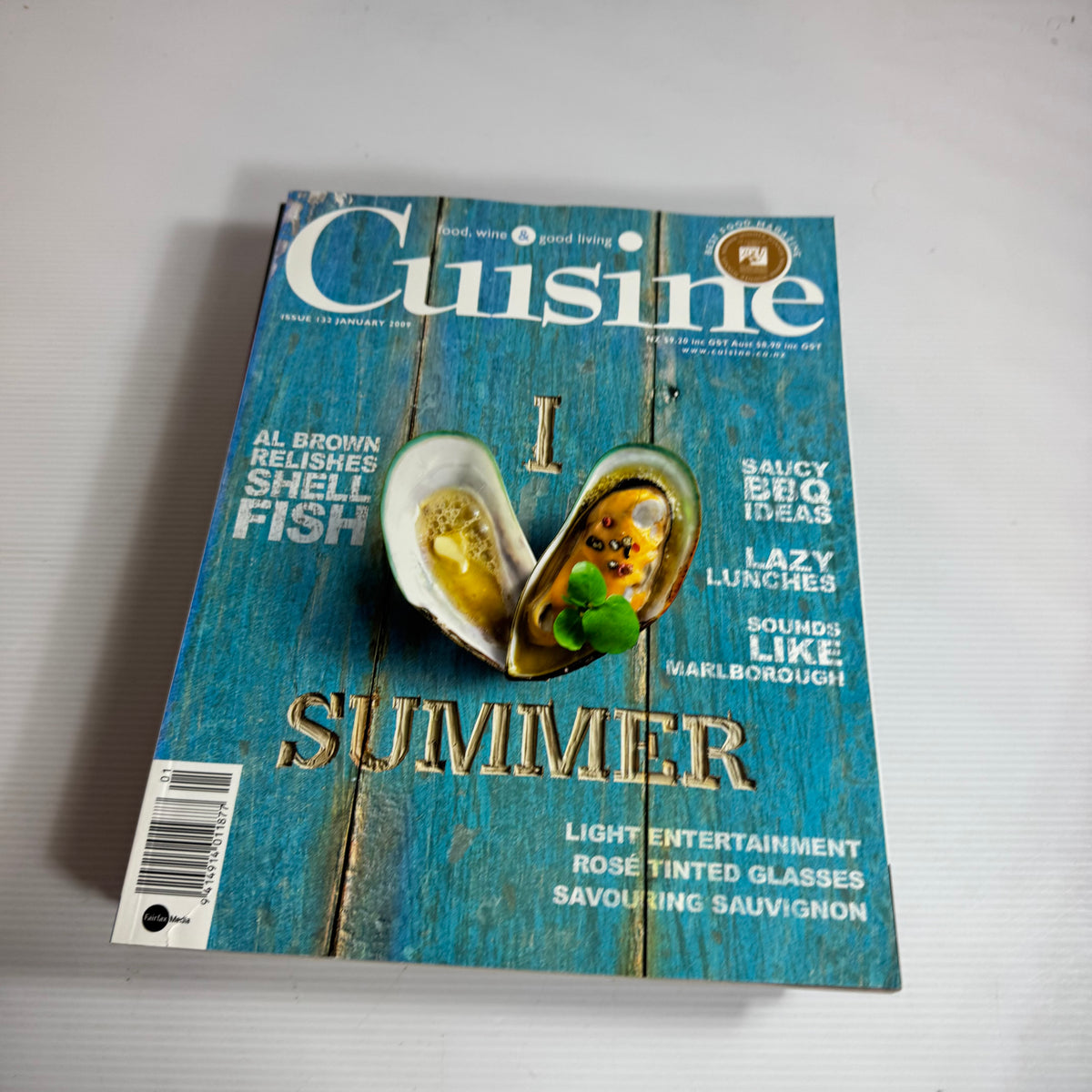 Cuisine Magazine Bundle x 6 : 2009 Issues 137, 136, 135, 134, 133, 132 (3336)