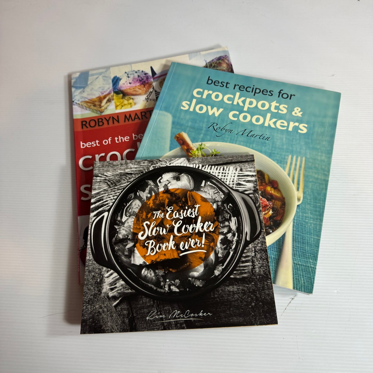 The Best Crockpot & Slow Cooker Recipe Book Bundle x 3 Books (3305)