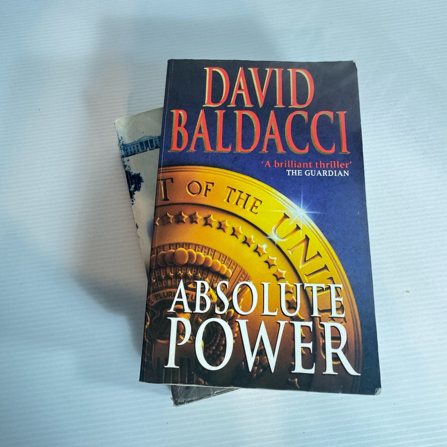 David Baldacci Book Bundle x 2 Books : Absolute Power & The Camel Club  (2090)