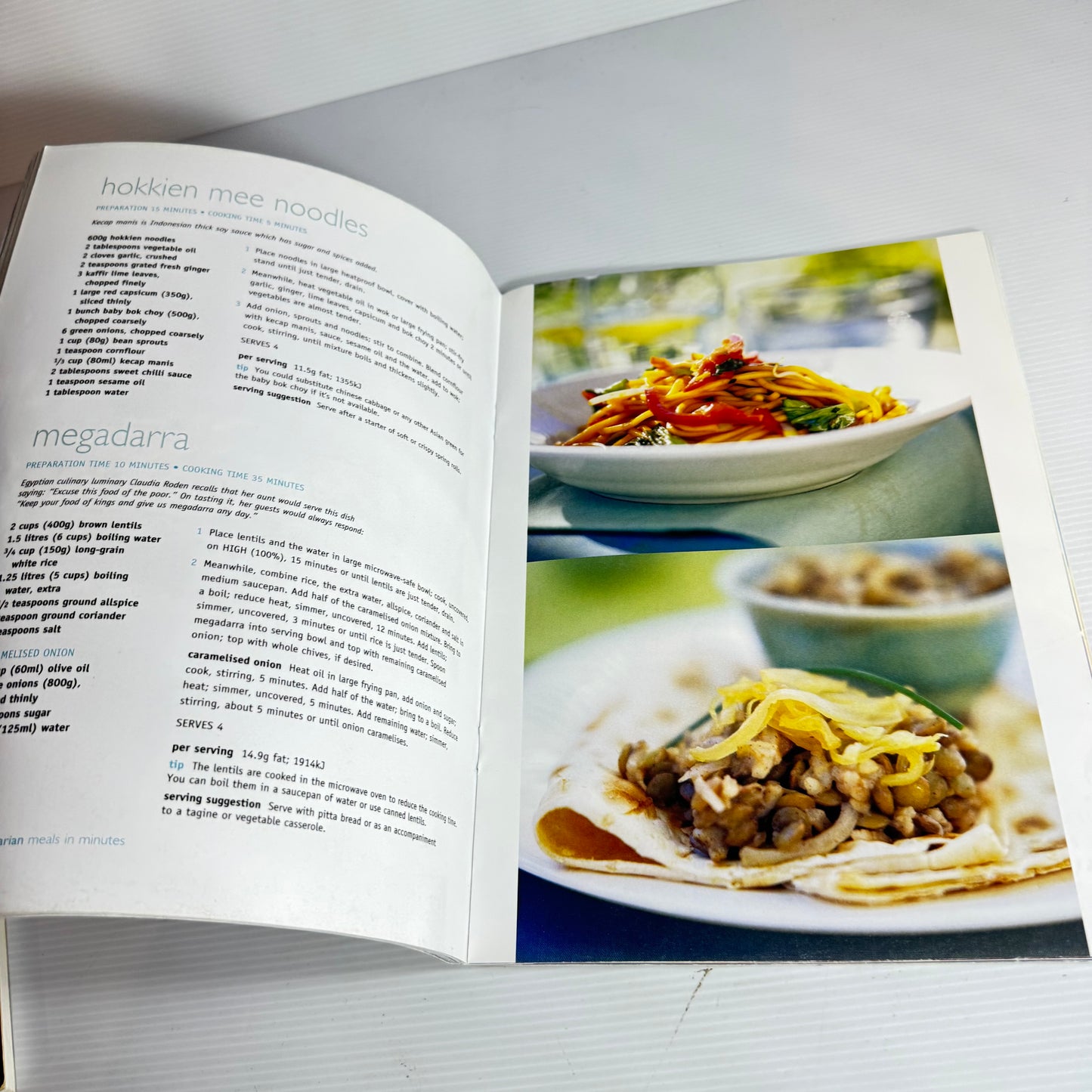 Vegetarian Cookbook Bundle x 2 : Vegetarian Cooking & Meals In Minutes : Vegetarian - The Australian Women's Weekly (3199)