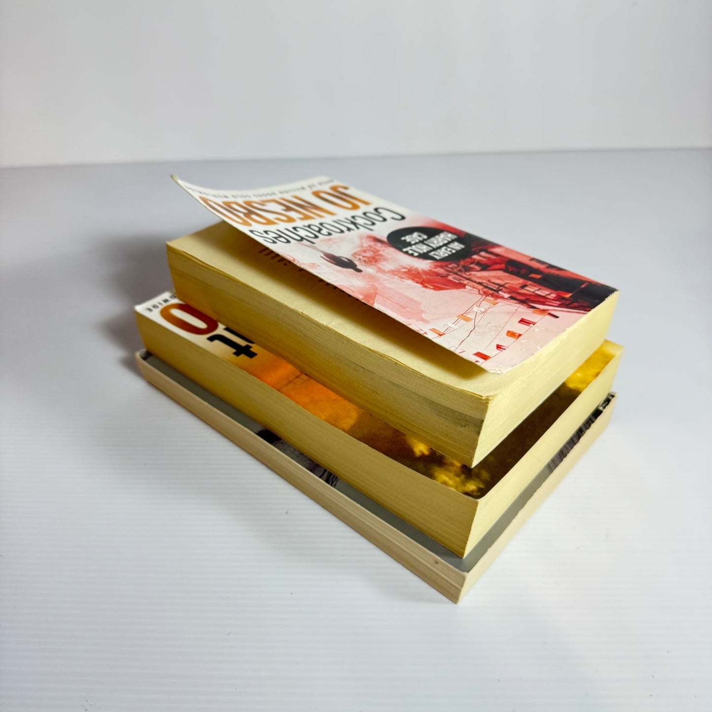 Jo Nesbo Book Bundle x 3 : Cockroaches, The Bat, The Devil's Star (3090)