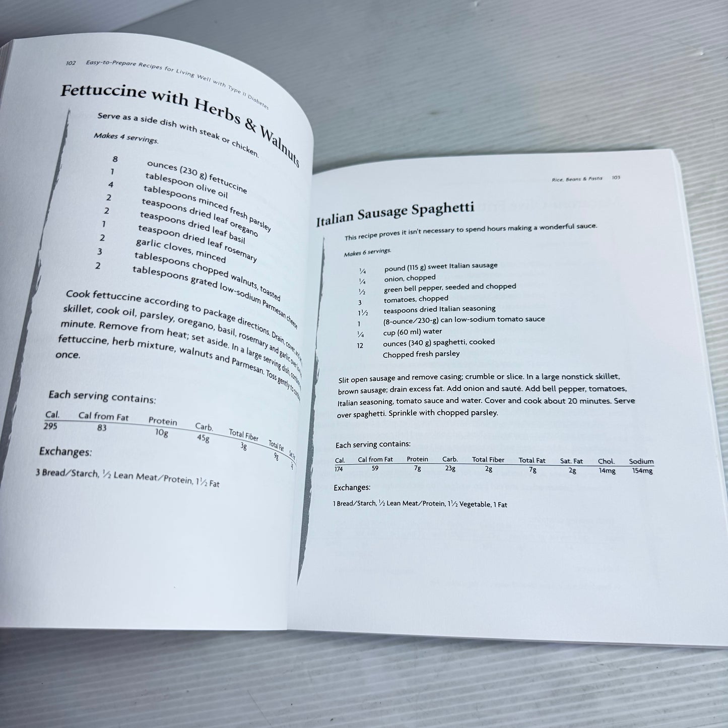 Diabetes Cookbook x 2 Books : Diabetes Cookbook - American Diabetes Association, You Can Eat Well with Diabetes! - Helen V. Fisher (2803)(2803)