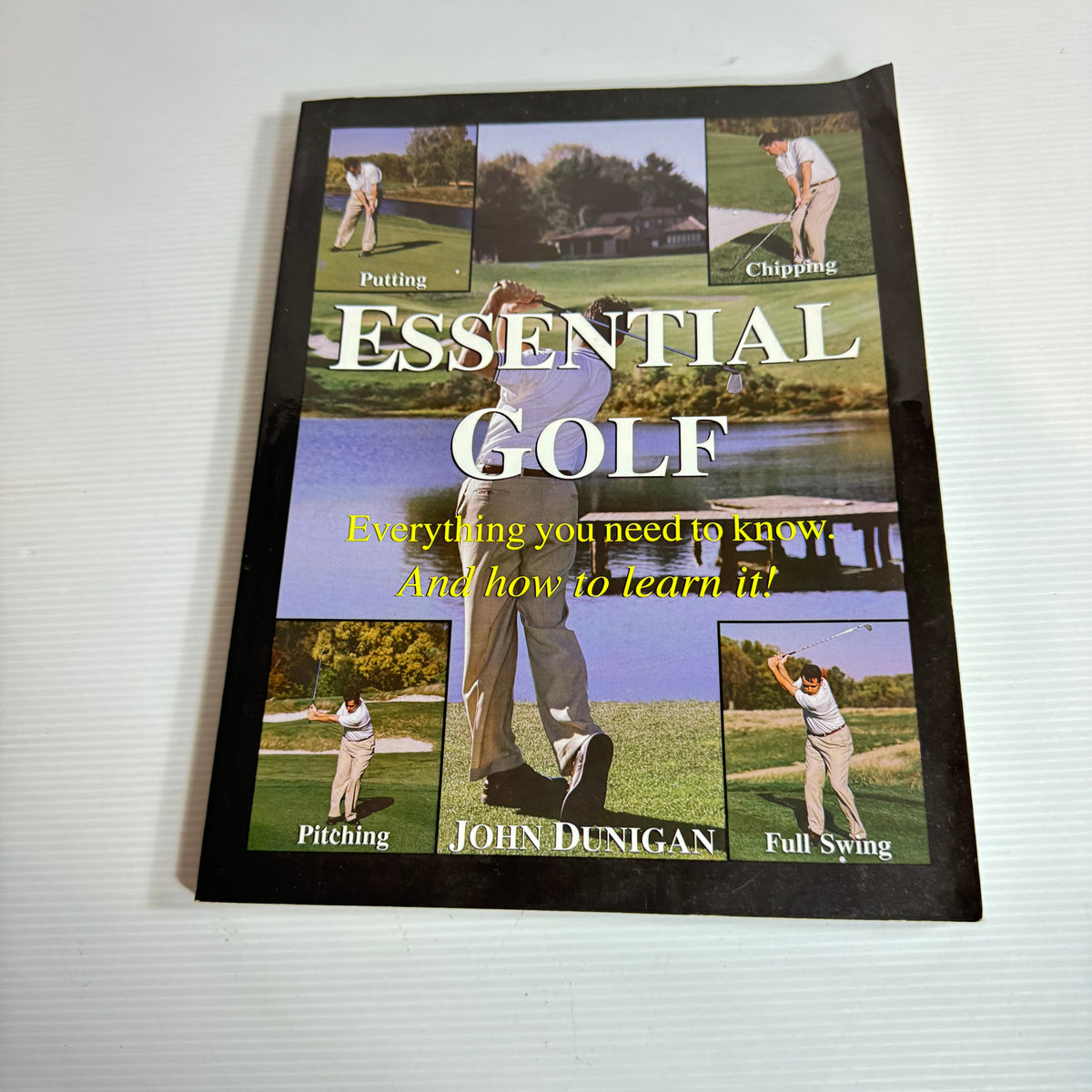 Golf Book Bundle x 2 : Psycho-golf : Winning the Mind Game - Dr Willy Pasini & Essential Golf - John Dunigan (3324)