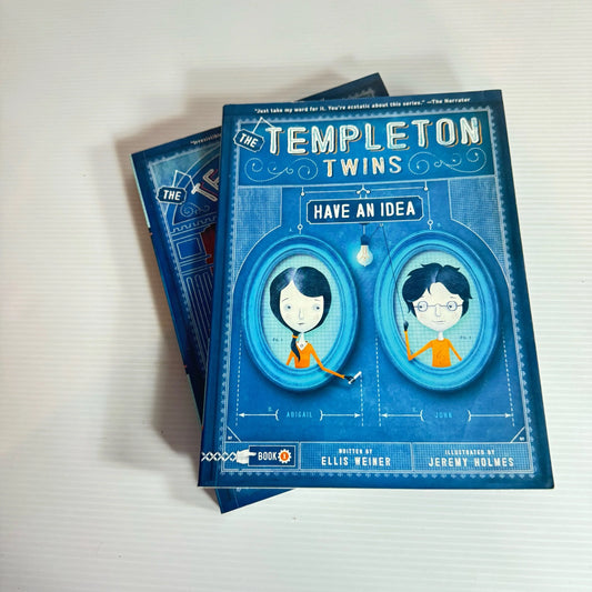 Templeton Twins Book Bundle x 2 Books : Have An Idea (Book 1) & Make A Scene (Book 2)