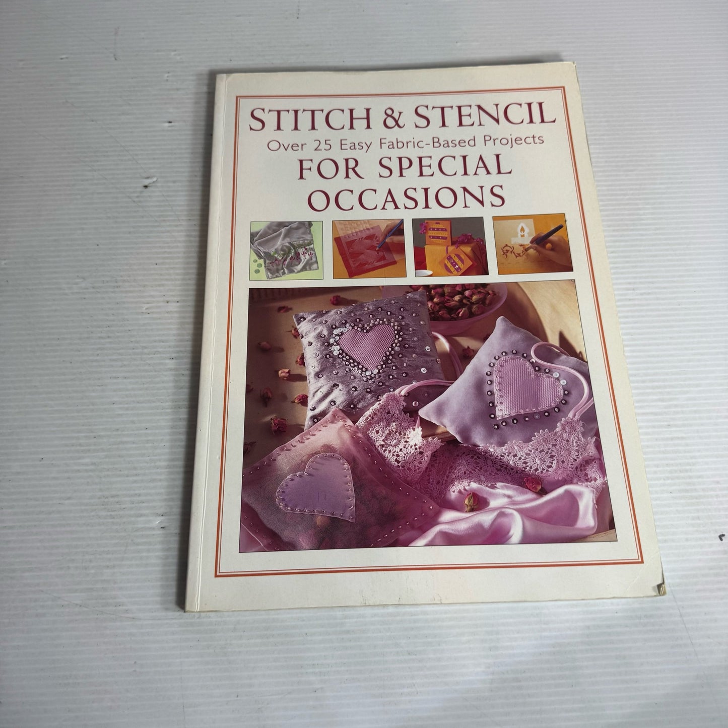 Stitch and Stencil Book Bundle x 2 Books - For The Home & For Special Occasions