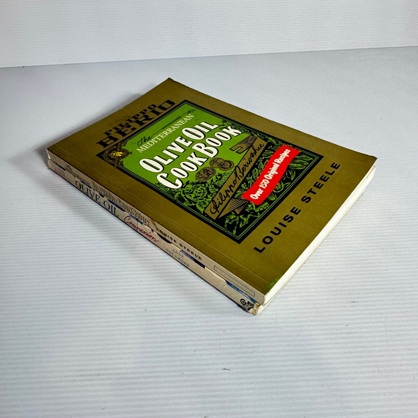 Olive Oil Book Bundle x 2 : The Mediterranean Olive Oil Book Book - Louise Steel & The Essential Olive Oil Companion - Anne Dolamore (3208)