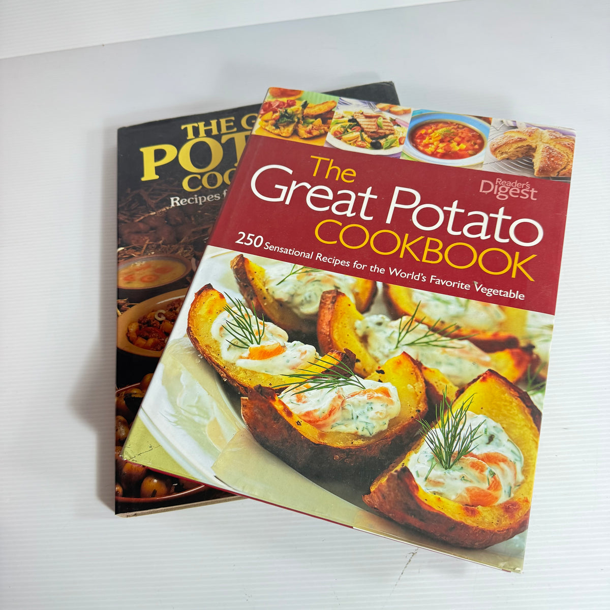 Potato Cookbook Bundle x 2 : The Great Potato Cookbook - Jennifer Steel & The Great Potato Cookbook - Reader's Digest(3215)