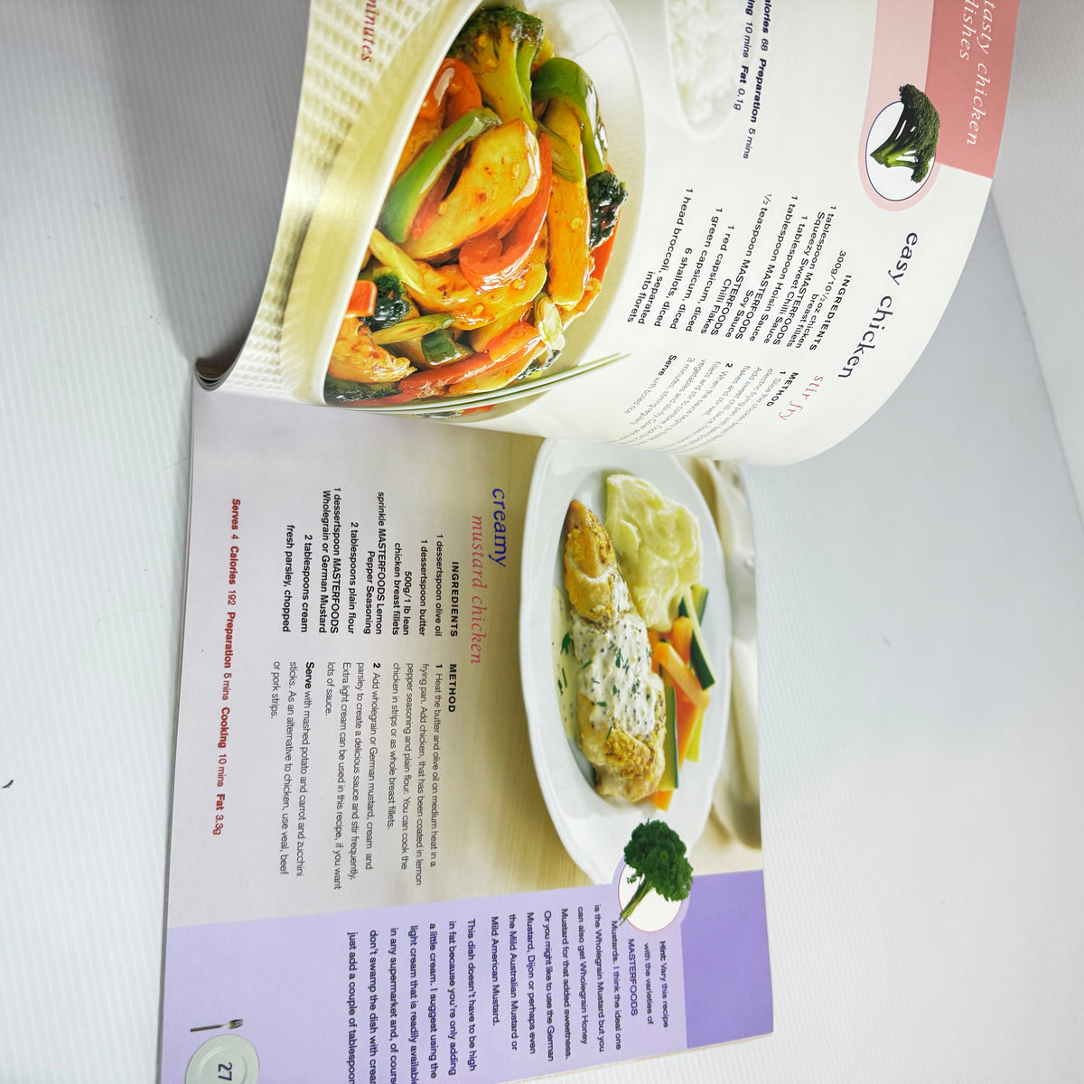 Quick Meals Cookbook Bundle x 4 Books : Food In a Flash, Brenda Kitchen's On The Table in 20 Minutes, Fast Family Food - Deb Crosby, Food In A Minute : Casual Cooking - Allyson Gofton (3307)