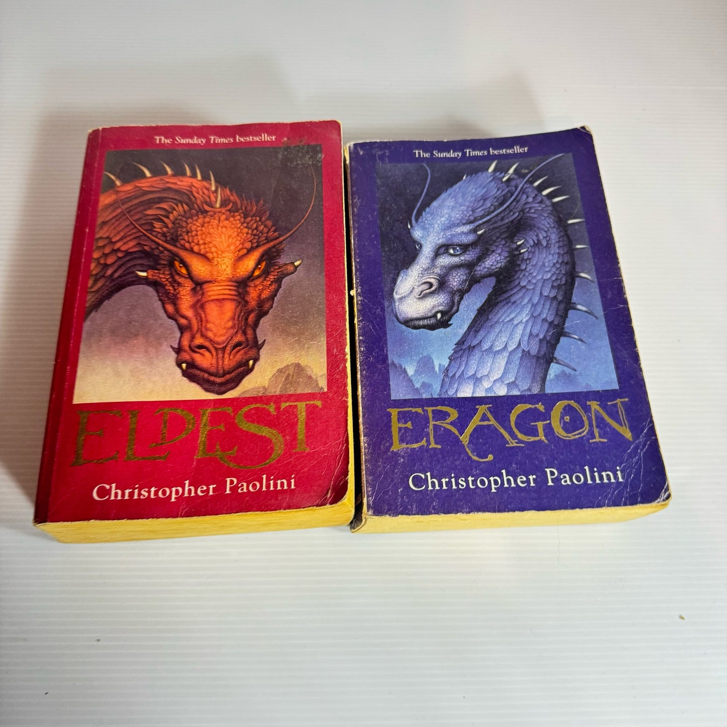 Eragon & Eldest Christopher Paolini Book Bundle x 2 Books : Eragon & Eldest