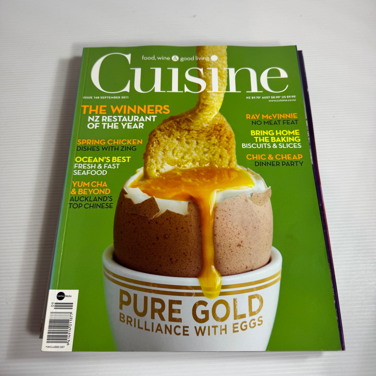 Cuisine Magazine Bundle x 6 : 2011 Issues 149, 148, 147, 146, 145, 144 (3338)