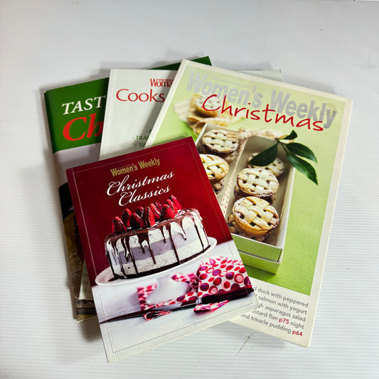 Christmas Cookbook Bundle x 4 Books (3247)