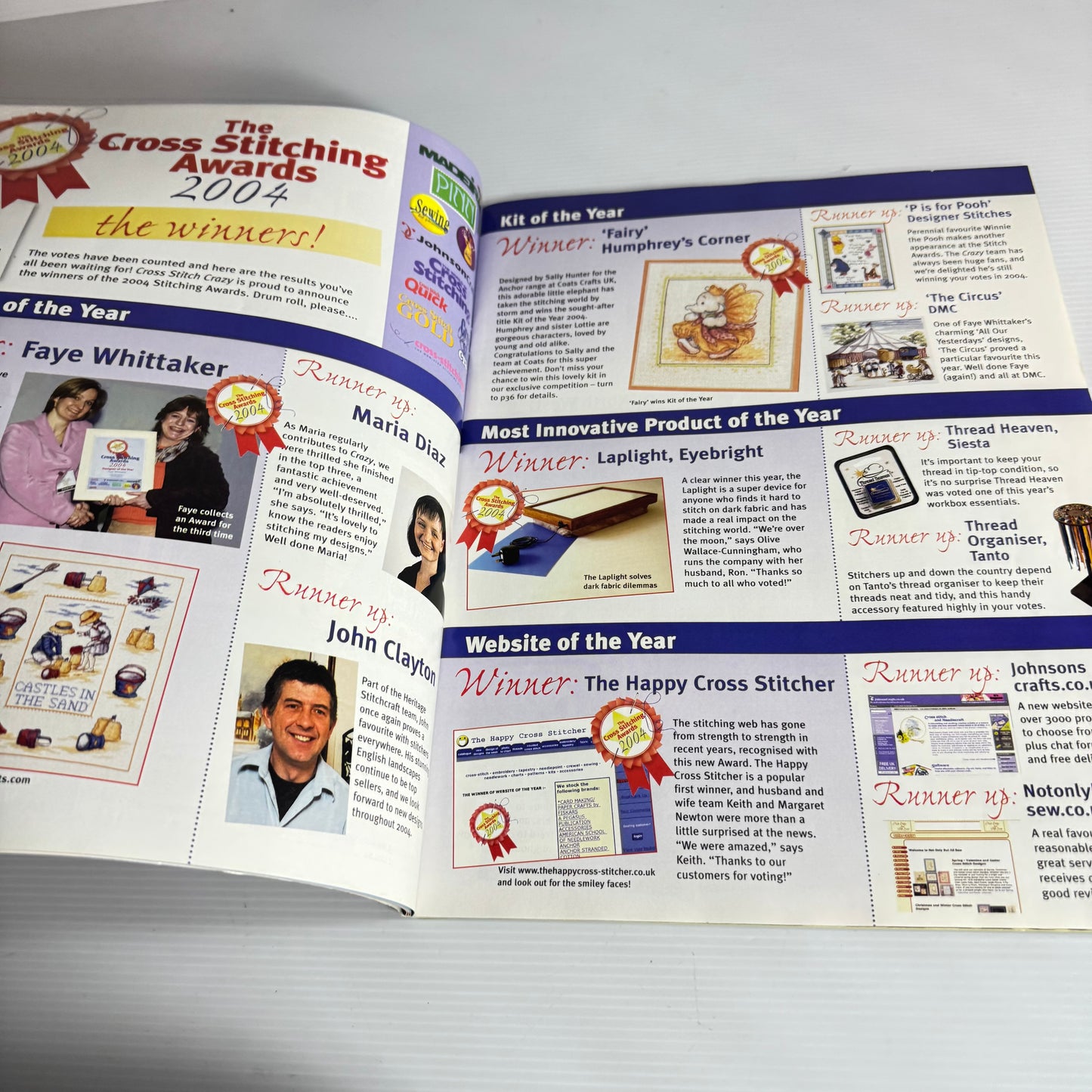 Embroidery Magazine Bundle x 5 Magazines (3239)