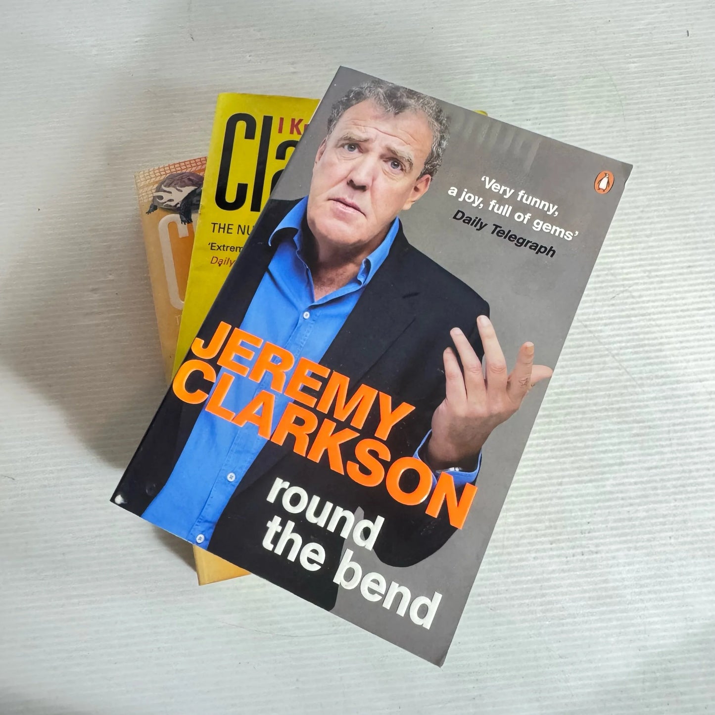 Jeremy Clarkson Book Bundle x 3 Books : Don't Stop Me Now, I Know You Got Soul, Round the Bend (2085)