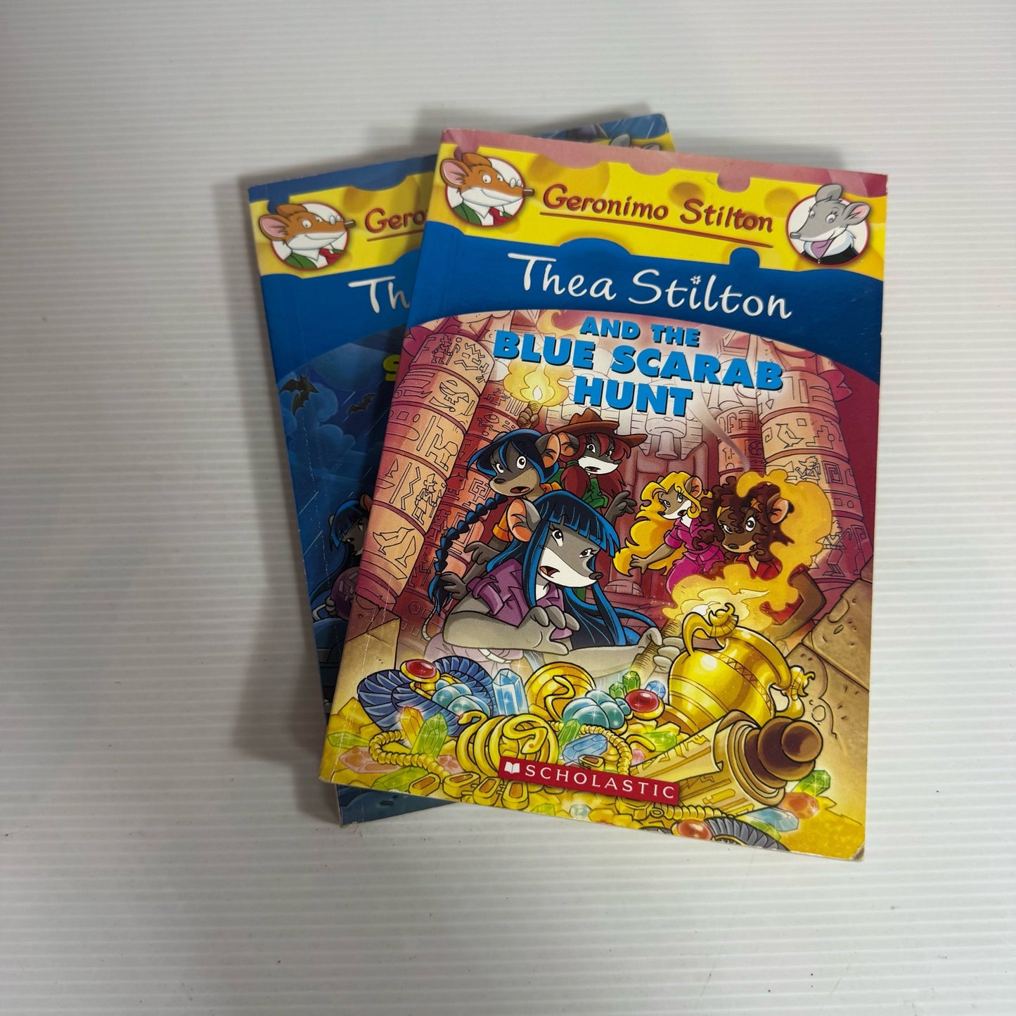 Children's Graphic Novel Book Bundle by Geronimo Stilton x 2 Books (2333)