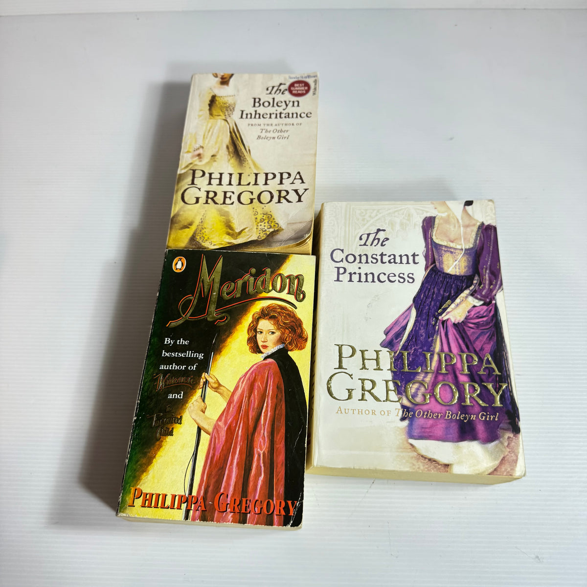 Philippa Gregory Book Bundle x 3 : The Boleyn Inheritance, Meridon, The Constant Princess (3276)