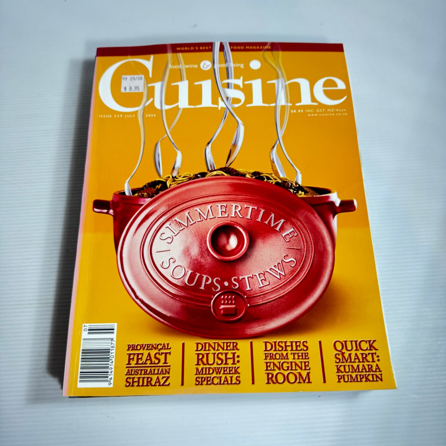 Cuisine Magazine Bundle x 6 : 2006 Issues 119, 118, 117, 116, 115, 114 (3333)