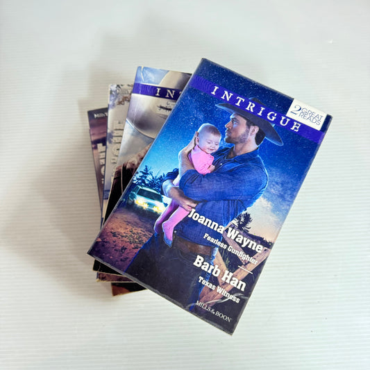 Mills & Boon Intrigue Romance Book Bundle - 4 Books with 8 Stories(2555)