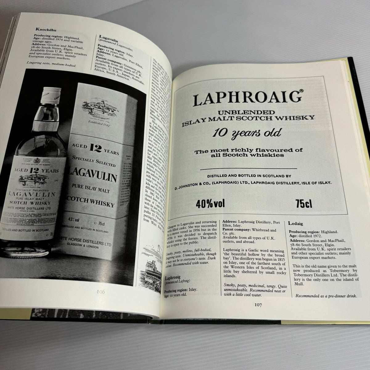 Scottish Whisky Bundle x 2 : Malt Whisky A Taste of Scotland - Graham Moore & The Scotch Whisky Book - Mark Skipworth (3478)