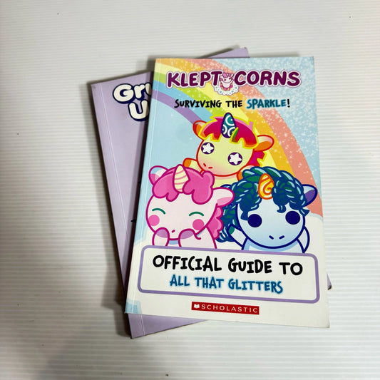 Unicorn Book Bundle x 2 Books : Surviving the Sparkle! & Grumpy Unicorn (633)