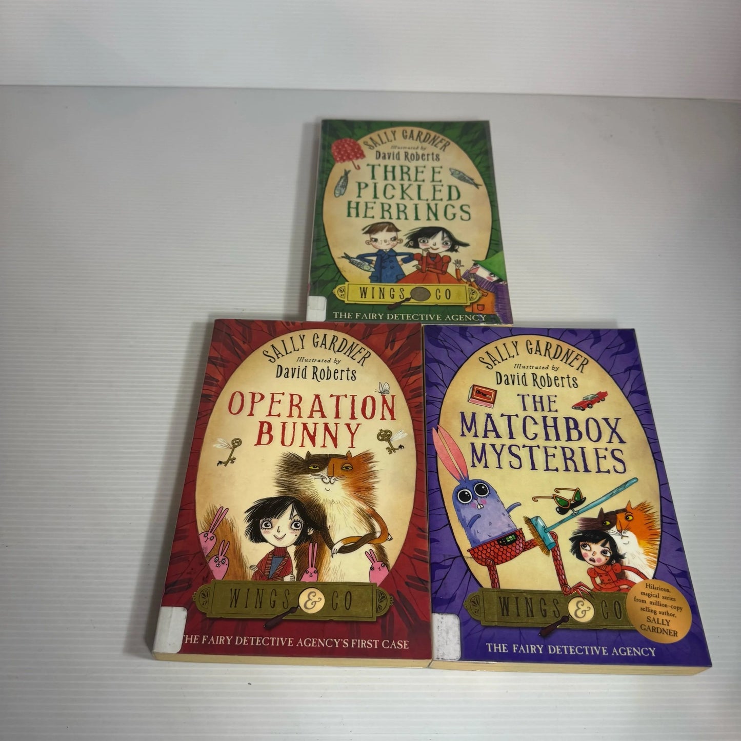 The Fairy Detective Agency Book Bundle x 3 Books (2327)
