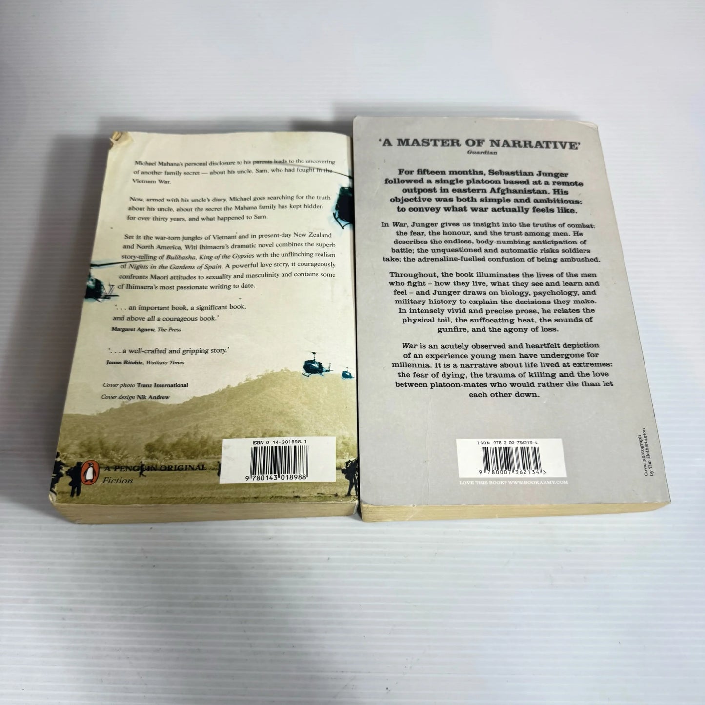 War/Military Themed Book Bundle x 2 : Mixed Authors (2364)