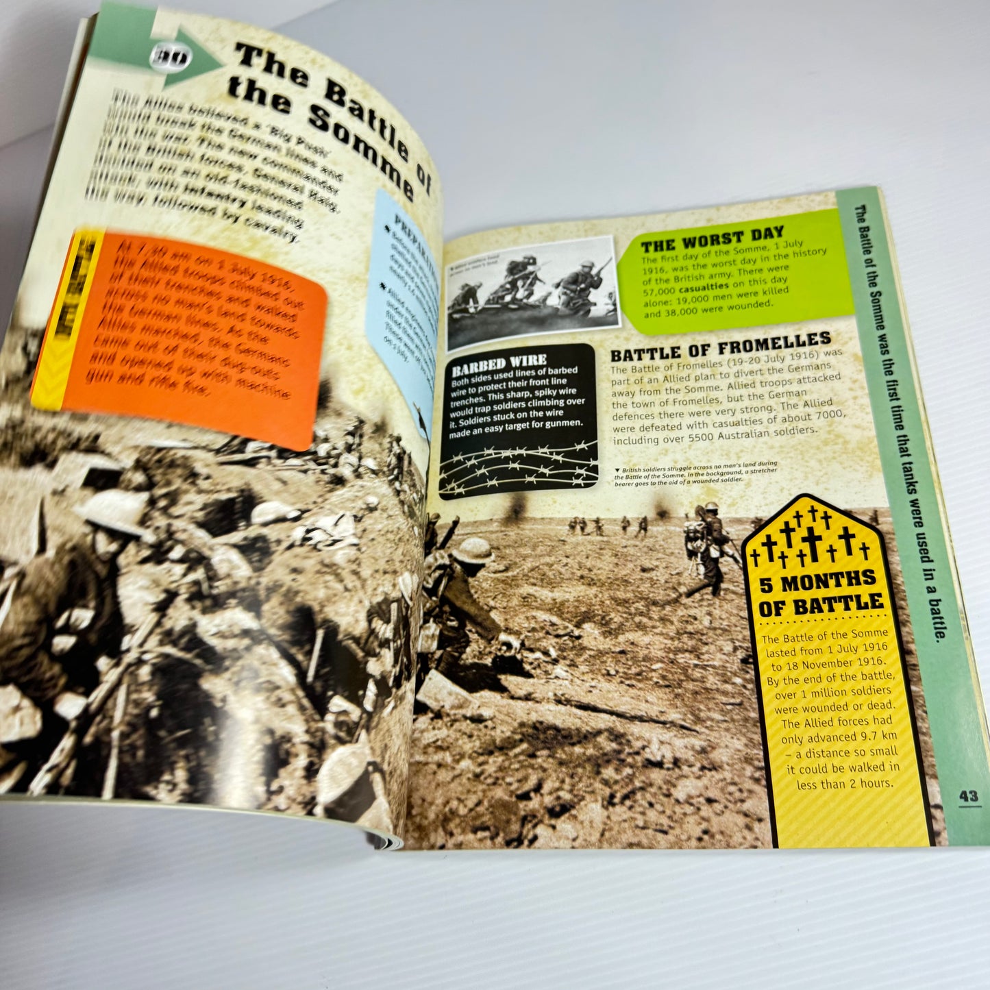 World War I & II Book Bundle x 3 : 50 Things You Should Know About The First World War, 50 Things You Should Know About the Second World War, History In Pictures World War Two in the Pacific (3068)