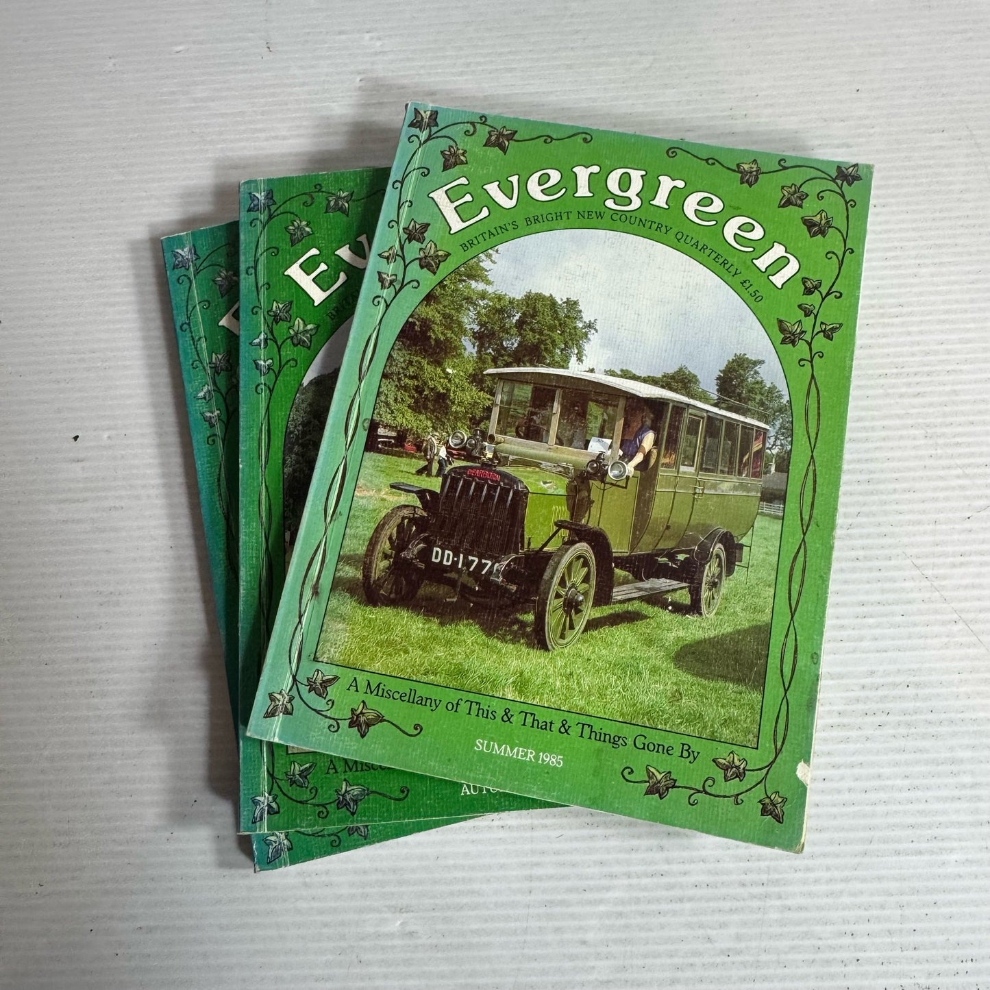 Evergreen Book Bundle x3 Summer, Autumn, Winter 1985 (403)