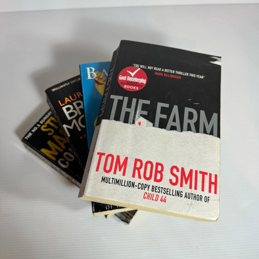 Crime Thriller Book Bundle x 4 Books : Mixed Authors (2230)