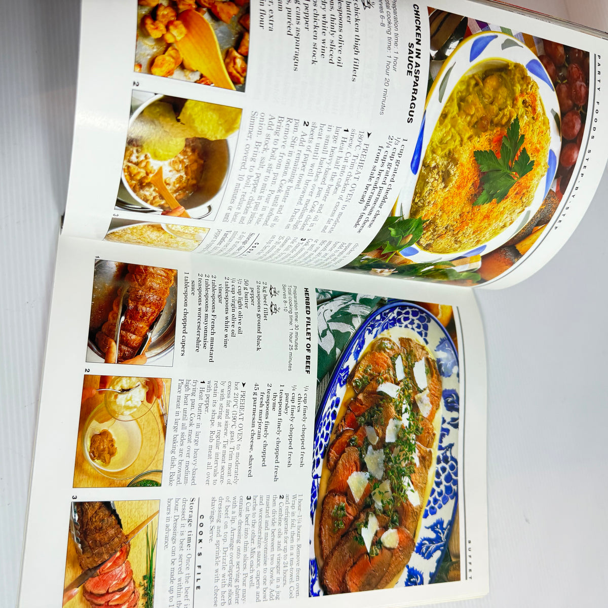 Finger Food Book Bundle x 3 : Nibbled, Fantastic Finger Food - Robyn Martin, Party & Finger Food - Family Circle Step-By-Step(3325)