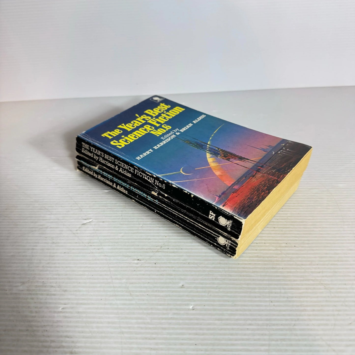Best Science Fiction #5 & #6 Book Bundle X 2 Books Edited by Harry Harrison & Brian Aldis :  (2012)
