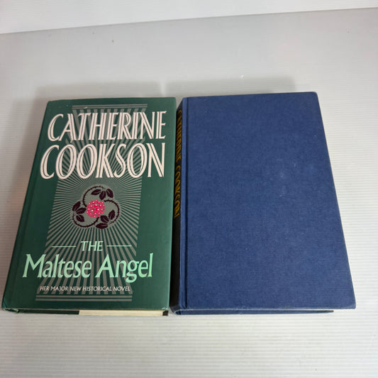 Catherine Cookson Book Bundle x 2 Books : The Maltese Angel & The Black Candle (2528)