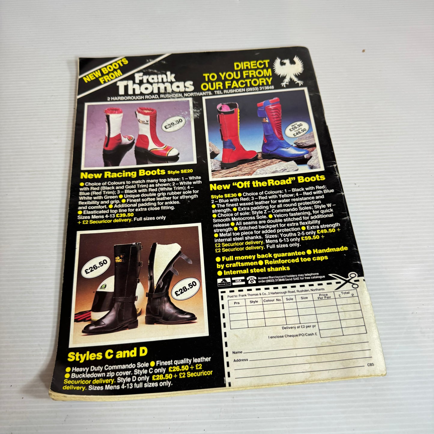 Classic Bike Magazine Book Bundle x 3 : Issues - February/March 1981, July 1981 & April 1982 (Vintage)(2546)