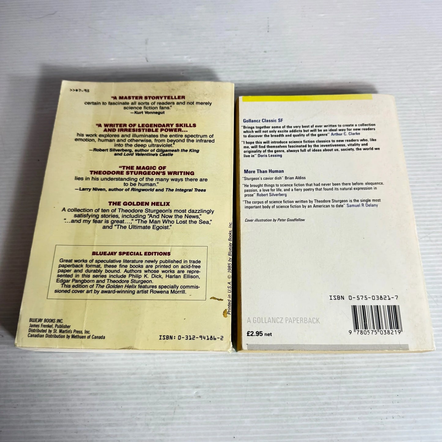 Theodore Sturgeon Science Fiction Book Bundle x 6 Books (Vintage 1964-1986) (2019)
